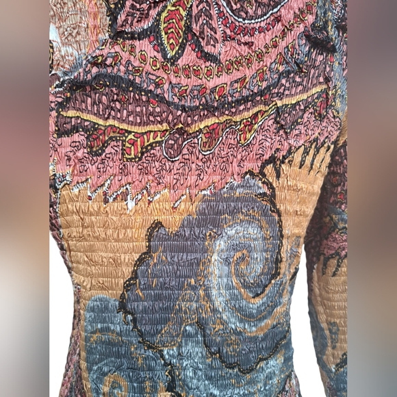 Alberto Makali Vibrant Patterned Jacket - Picture 6 of 7